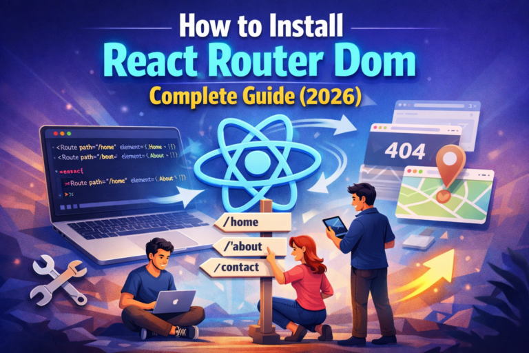 How to install React Router DOM