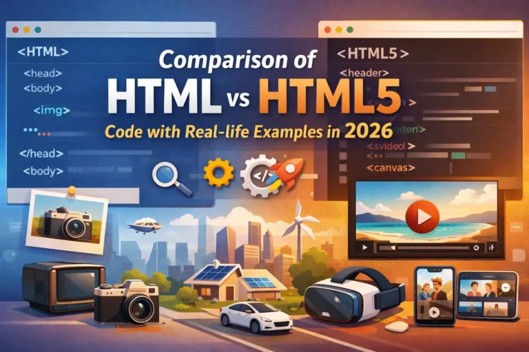 html vs html5