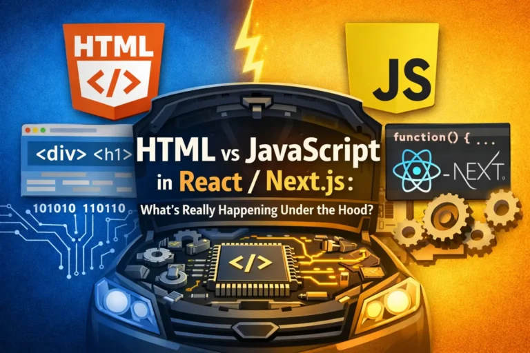 html vs javascript